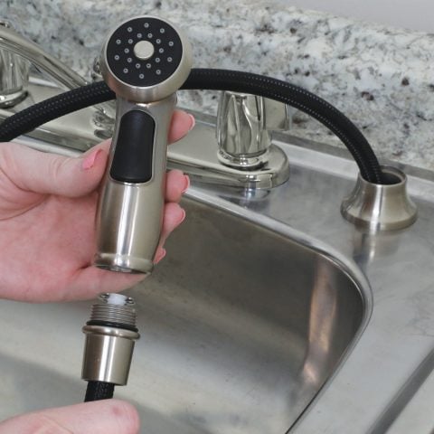 Universal Premium Kitchen Sink Side Spray in Brushed Nickel - Danco