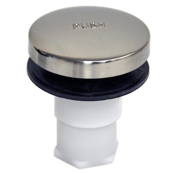 Touch-Toe Bathtub Drain Stopper in Polished Brass - Plumbing Parts by Danco