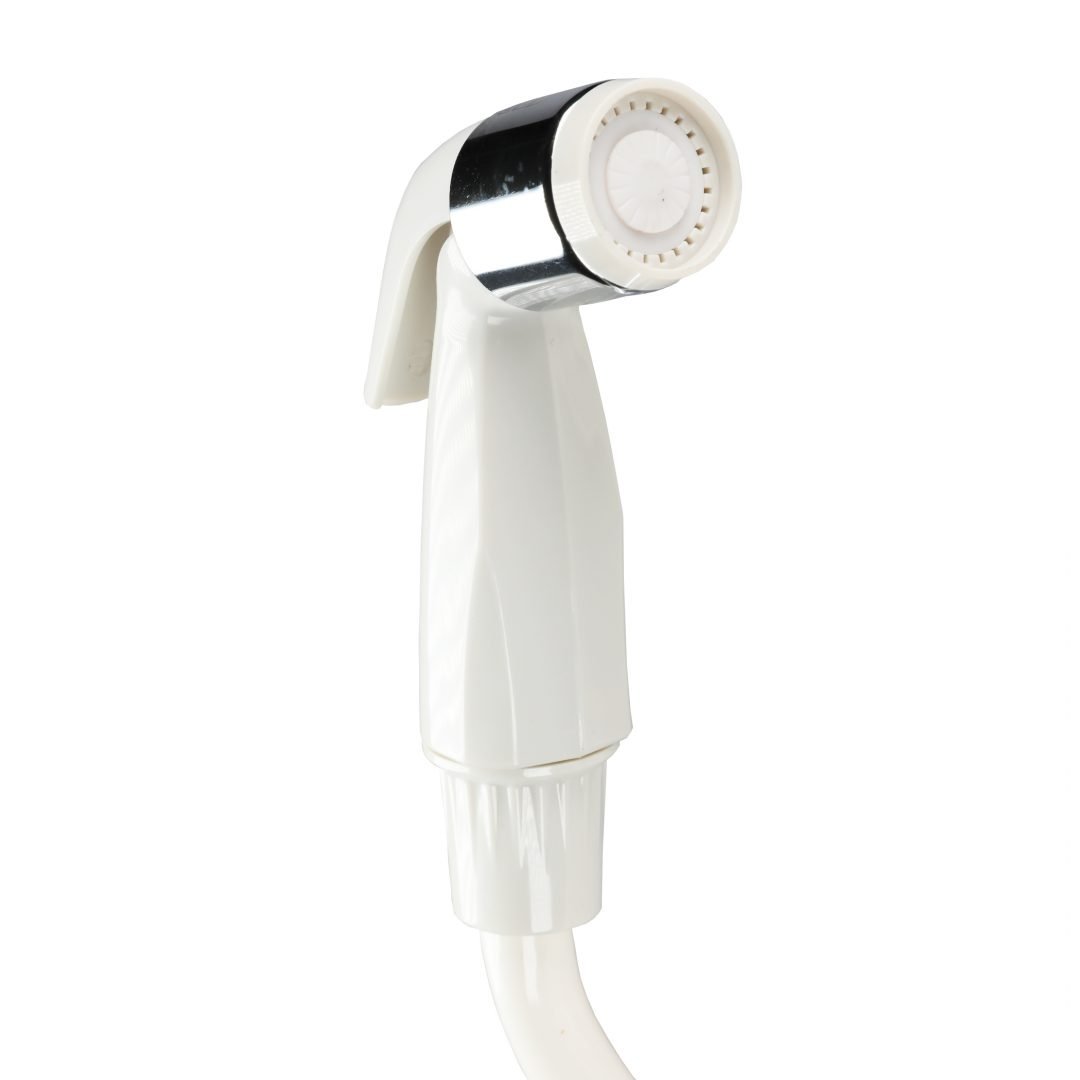 Universal Kitchen Sink Spray Hose & Head in White - Danco