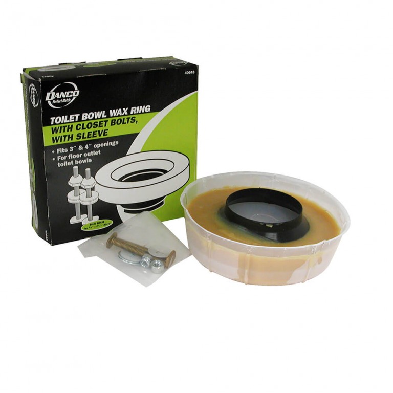 Wax Ring & Bolt Kit with Sleeve - Danco