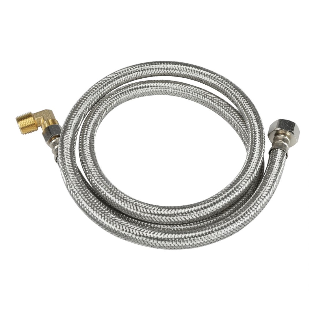 3/8 in. x 1/2 in. x 48 in. Dishwasher Supply Line Hose - Danco