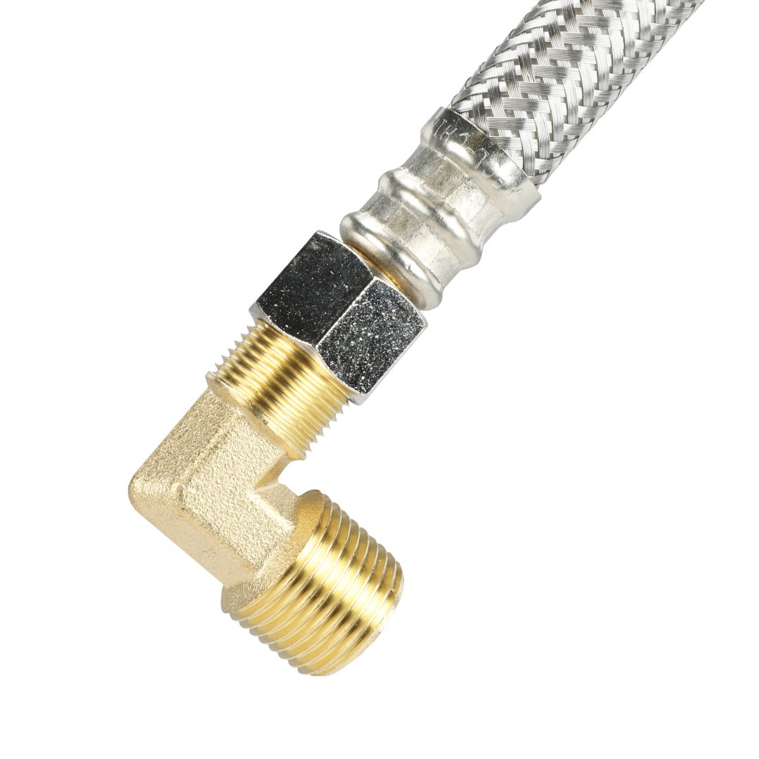 3/8 in. x 1/2 in. x 48 in. Dishwasher Supply Line Hose - Danco