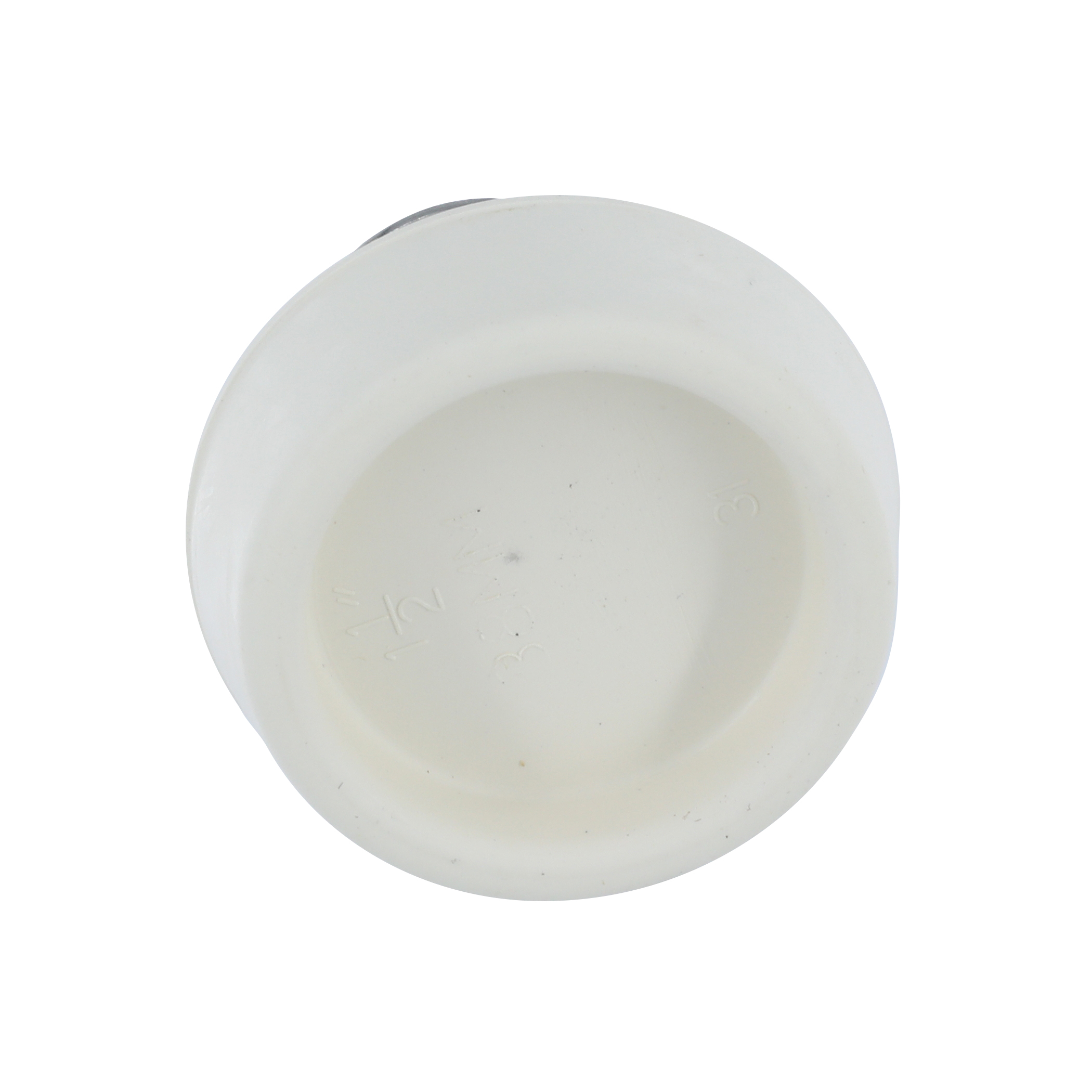 1-5/8 in. Rubber Drain Stopper in White (1 per Card) - Danco