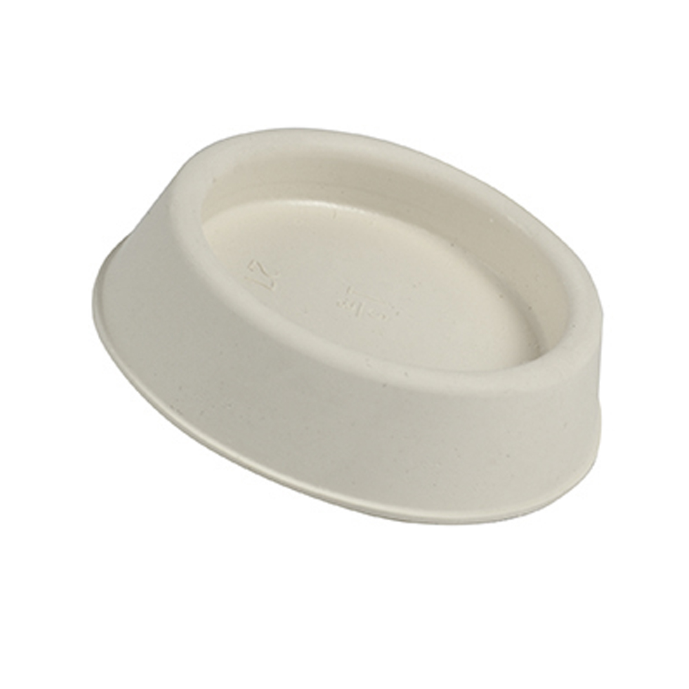 1-5/8 in. Rubber Drain Stopper in White (1 per Card) - Danco