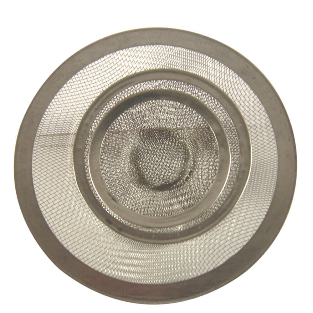 Bath Tub Drain Protector Hair Catcher/Strainer/Snare Stainless Steel,  1-Pack, Silver