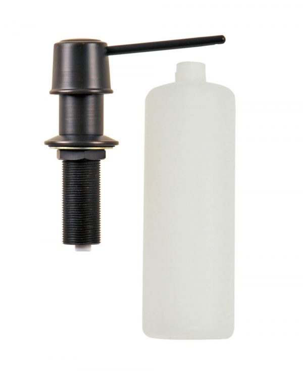 Universal Soap Dispenser With Straight Nozzel In Oil Rubbed Bronze Danco   89320 600x734 