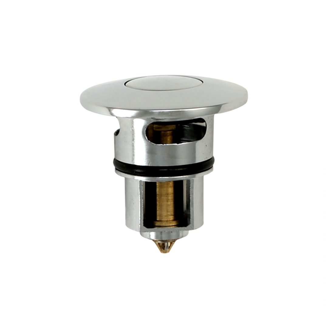 Decorative Push Button Sink Drain In Chrome Danco 