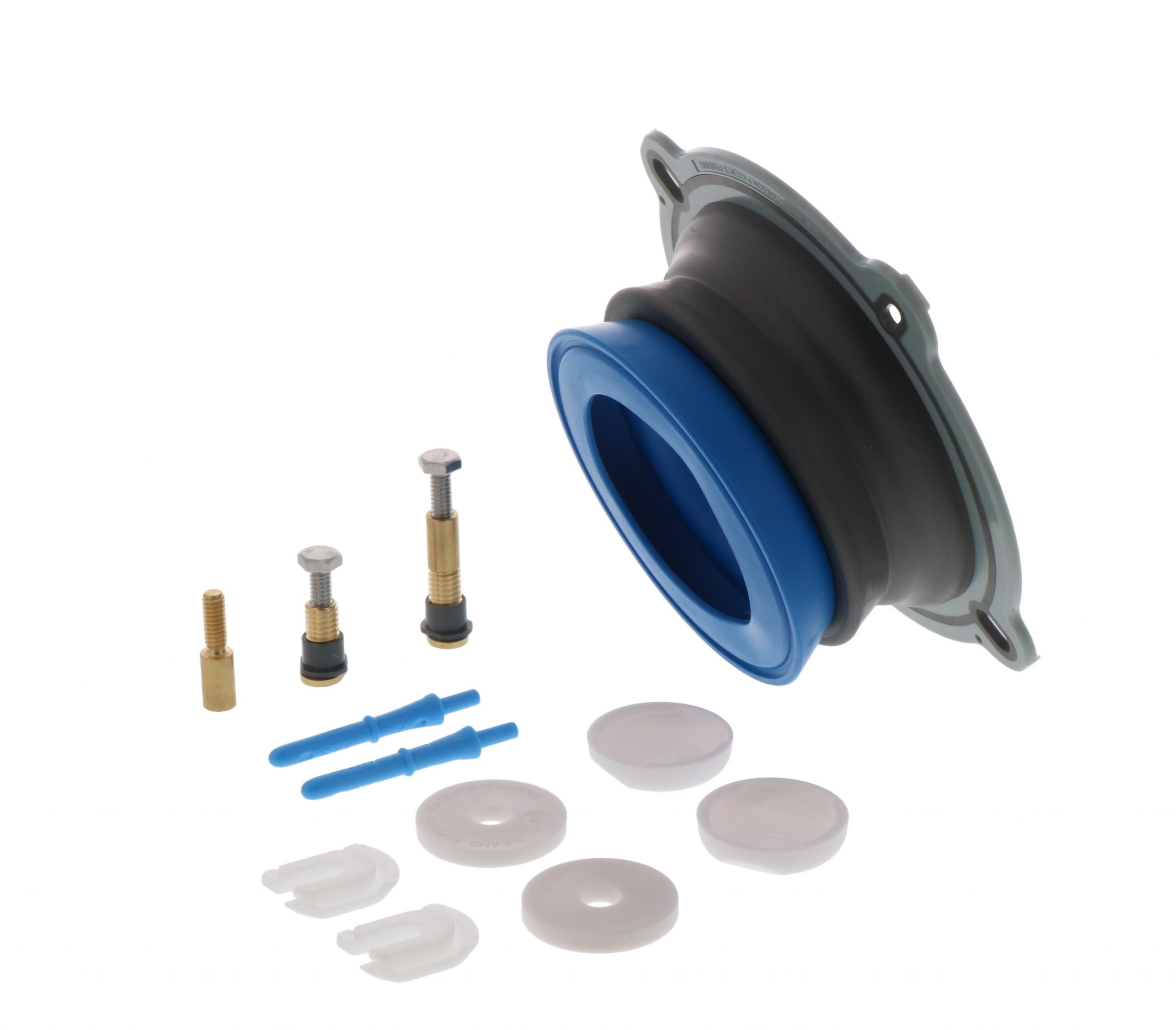 Danco All-In-One Installation Kit 4.75-in Blue Rubber Toilet Wax Ring with  Bolts