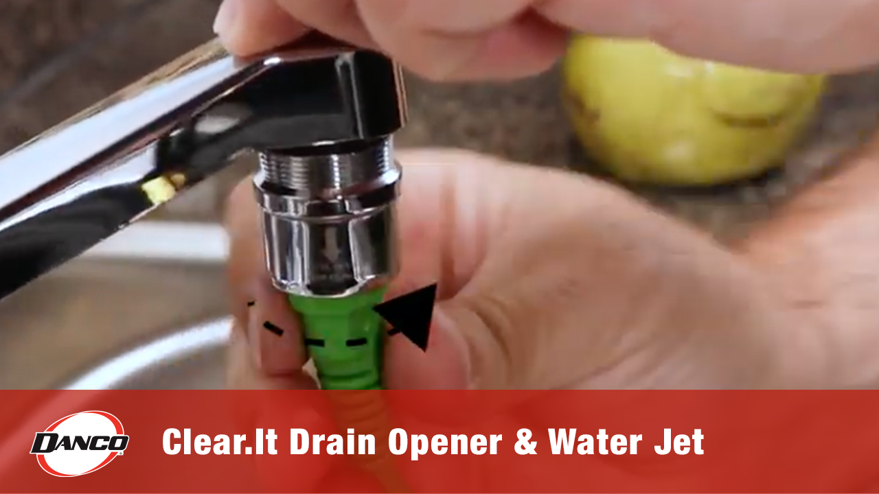 CLEAR-IT Drain Opener and Water Jet - Danco